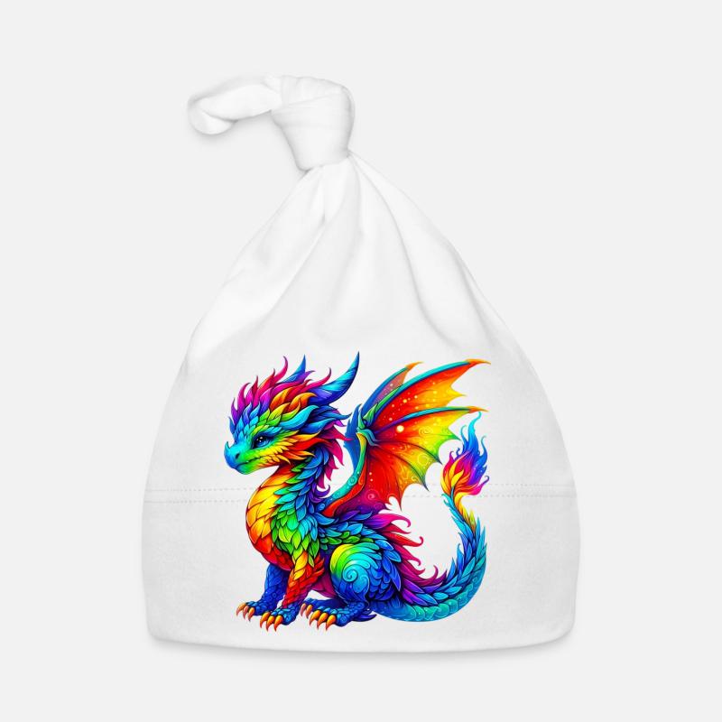 Drache Baby Bio-Mütze