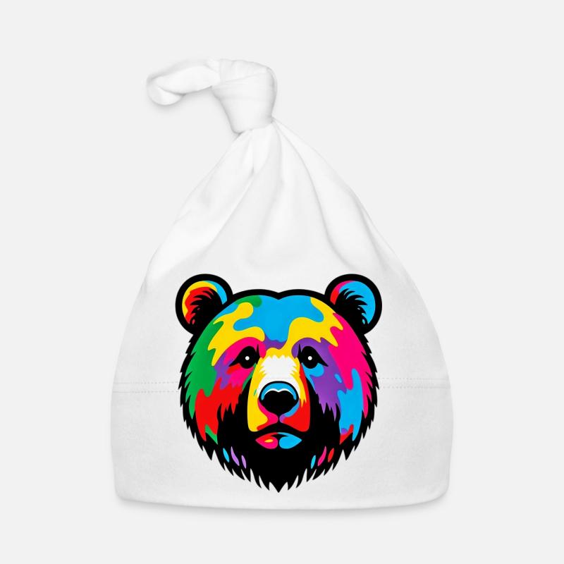Bär Baby Bio-Mütze