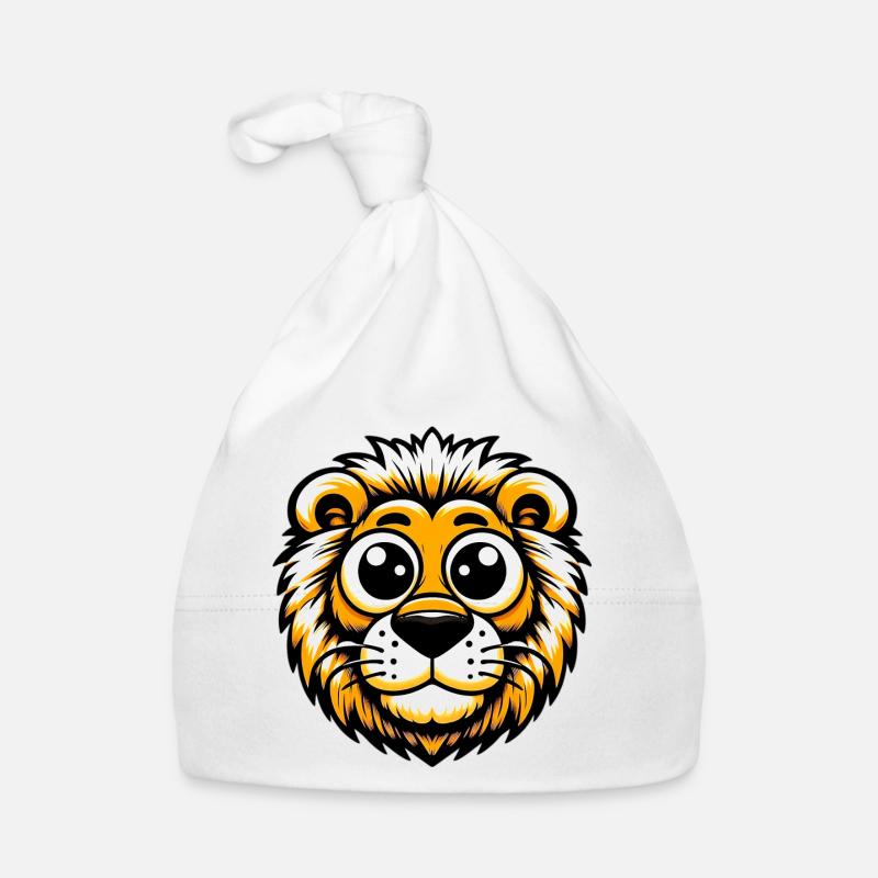 Lion Organic Baby Cap