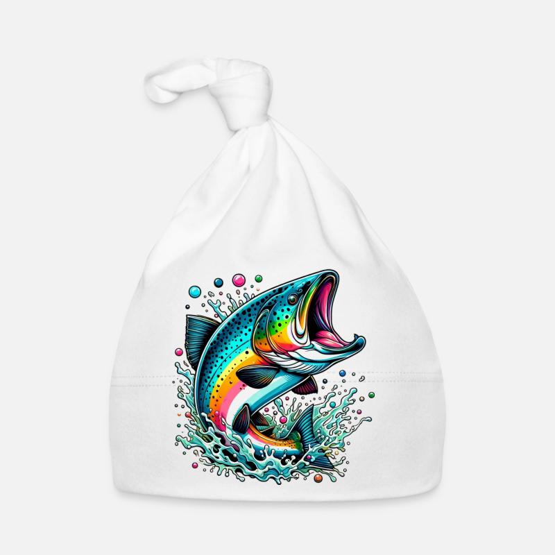 Lachs Baby Bio-Mütze