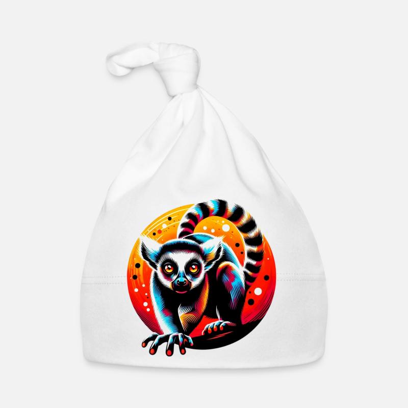 Lemur Organic Baby Cap