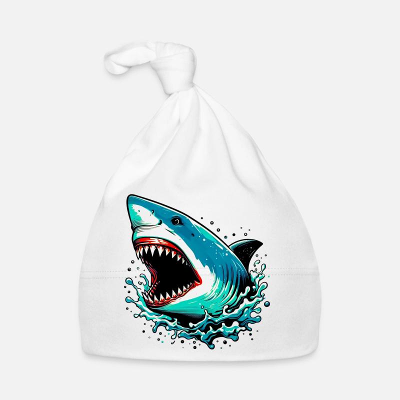 Requin Bonnet bio Bébé
