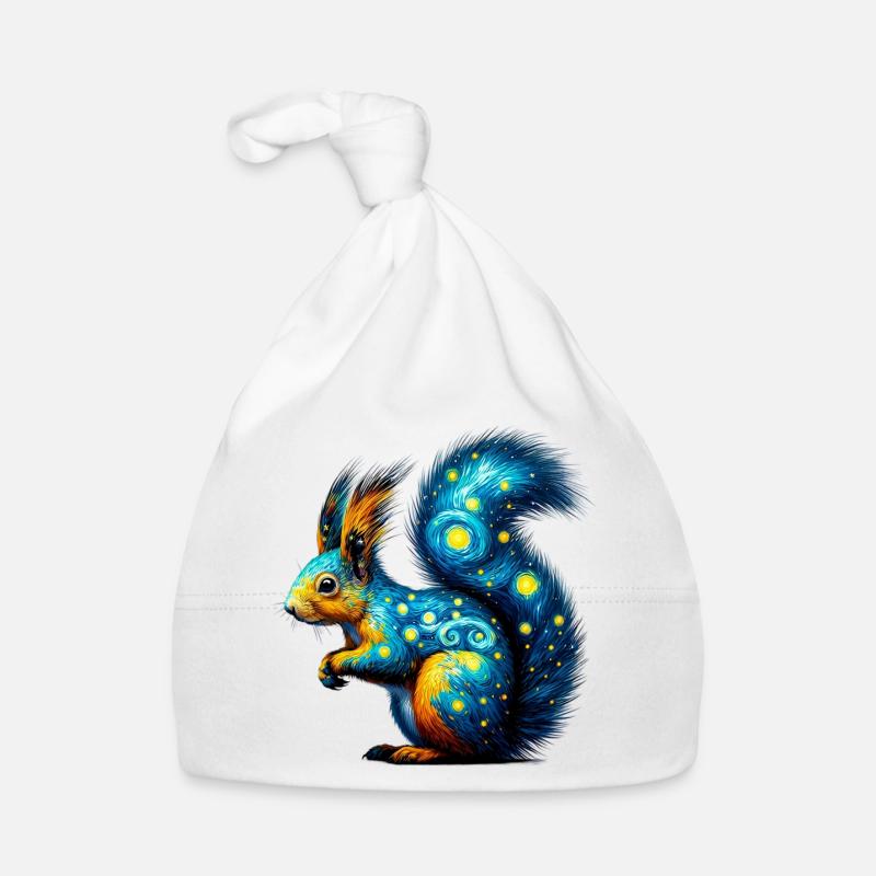 Écureuil Bonnet bio Bébé