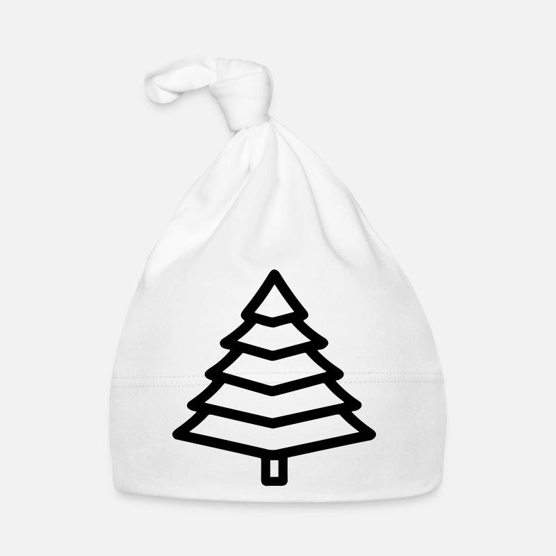 Weihnachtsbaum Baby Bio-Mütze