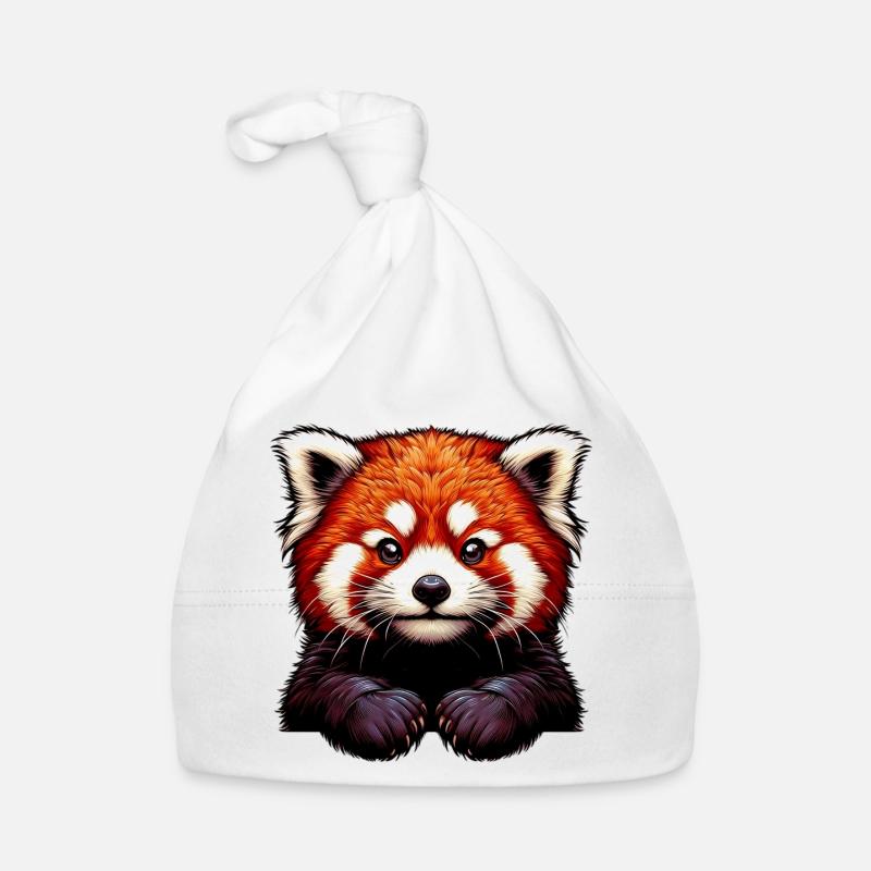 Petit panda Bonnet bio Bébé