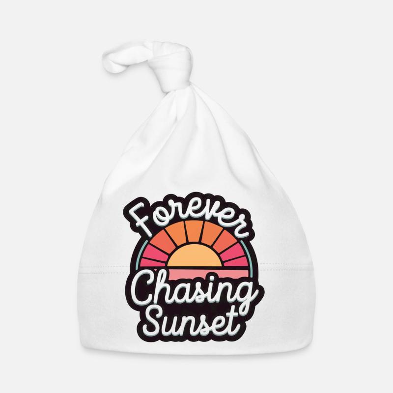Forever Chasing Sunset 16 Baby Bio-Mütze
