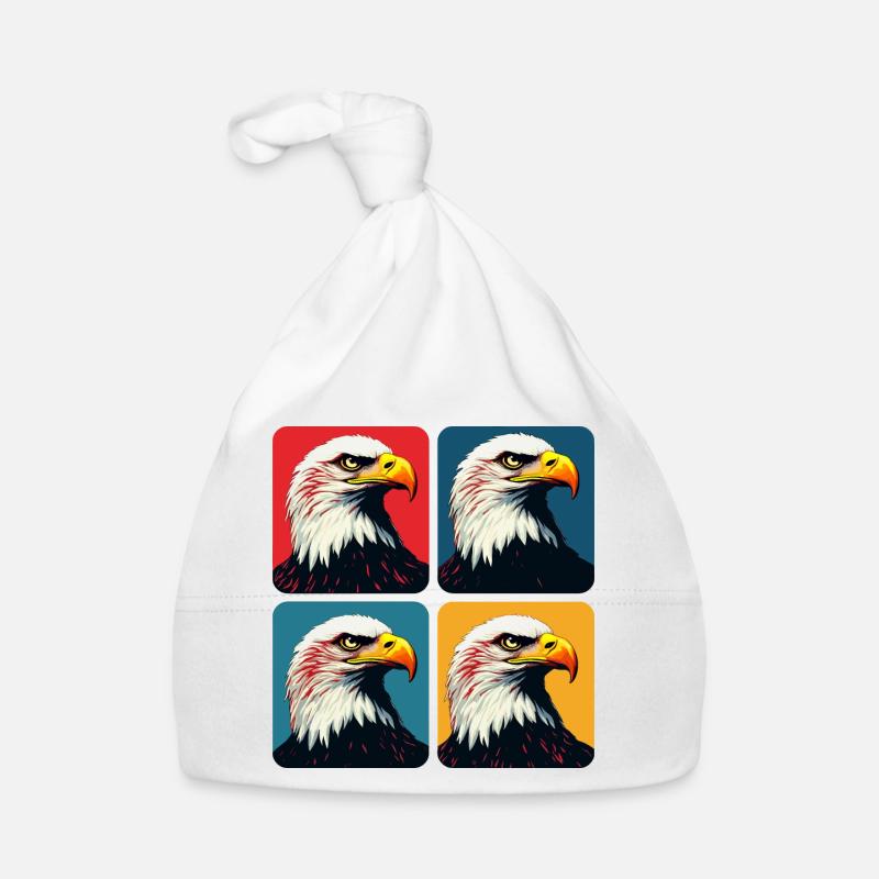 Bald eagle Organic Baby Cap