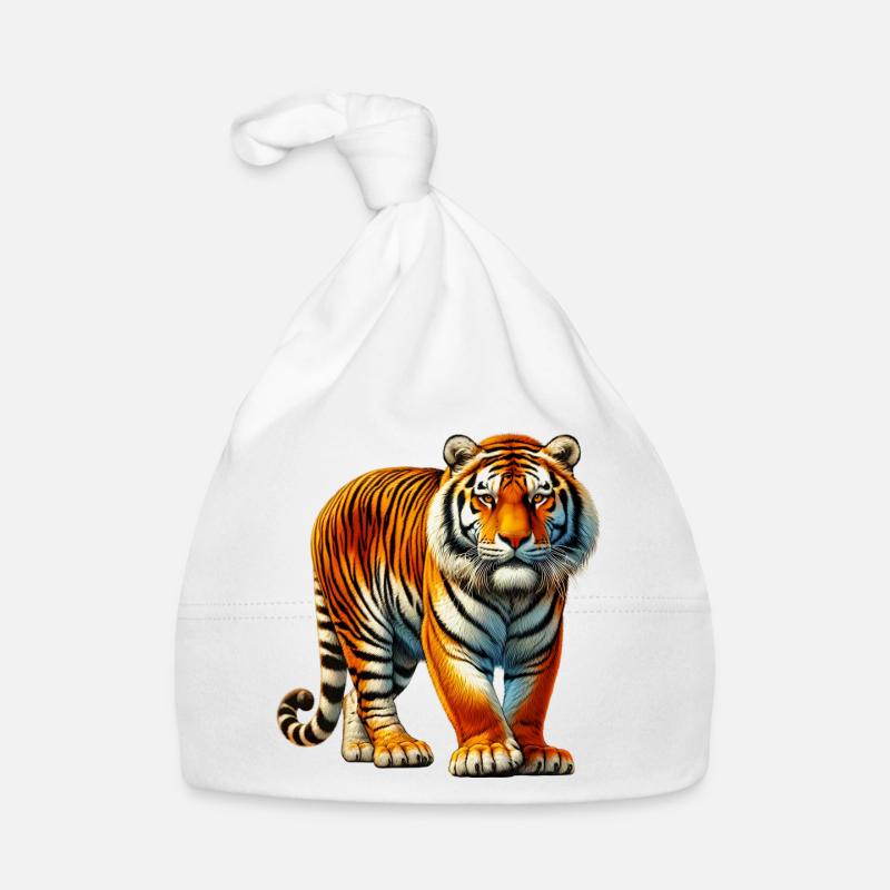 Tiger Baby Bio-Mütze