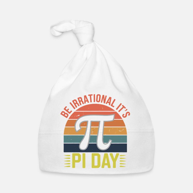 Soyez irrationnel - c’est le jour de Pi ! Bonnet bio Bébé