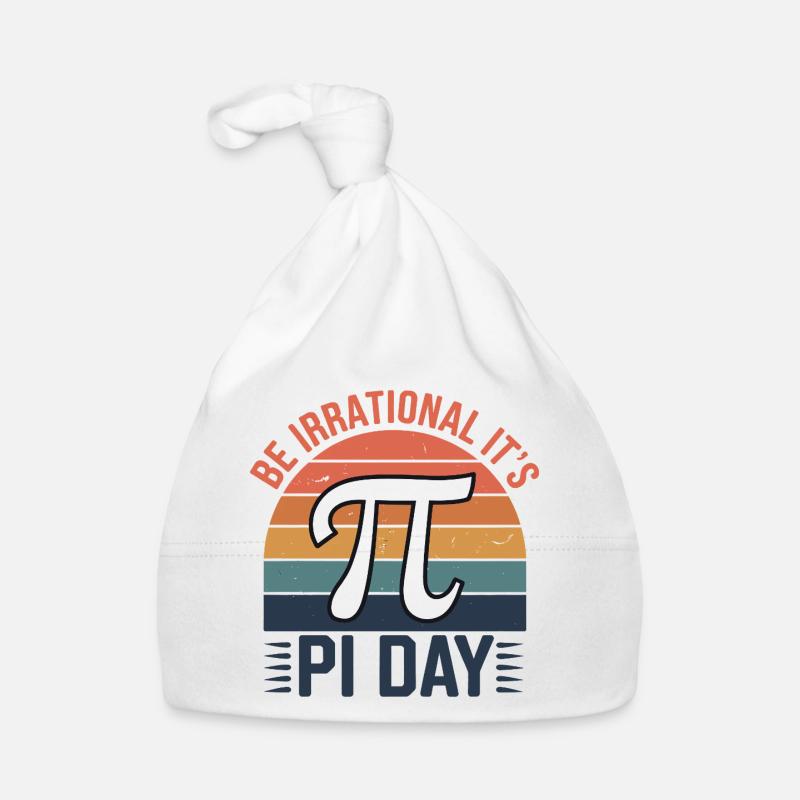 Soyez irrationnel - c’est le jour de Pi ! Bonnet bio Bébé