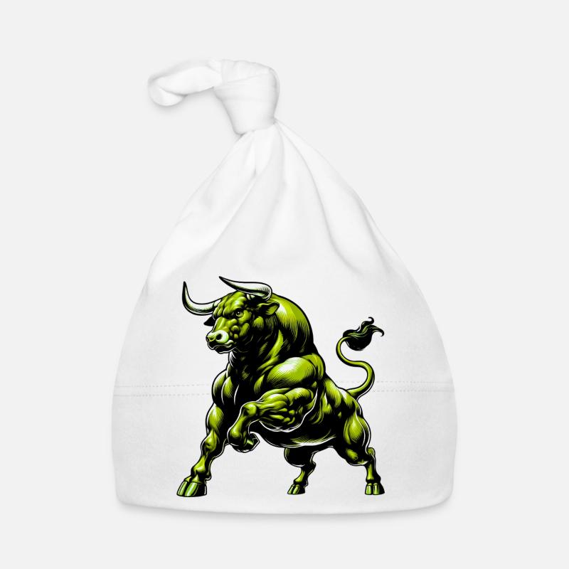 Stier Baby Bio-Mütze