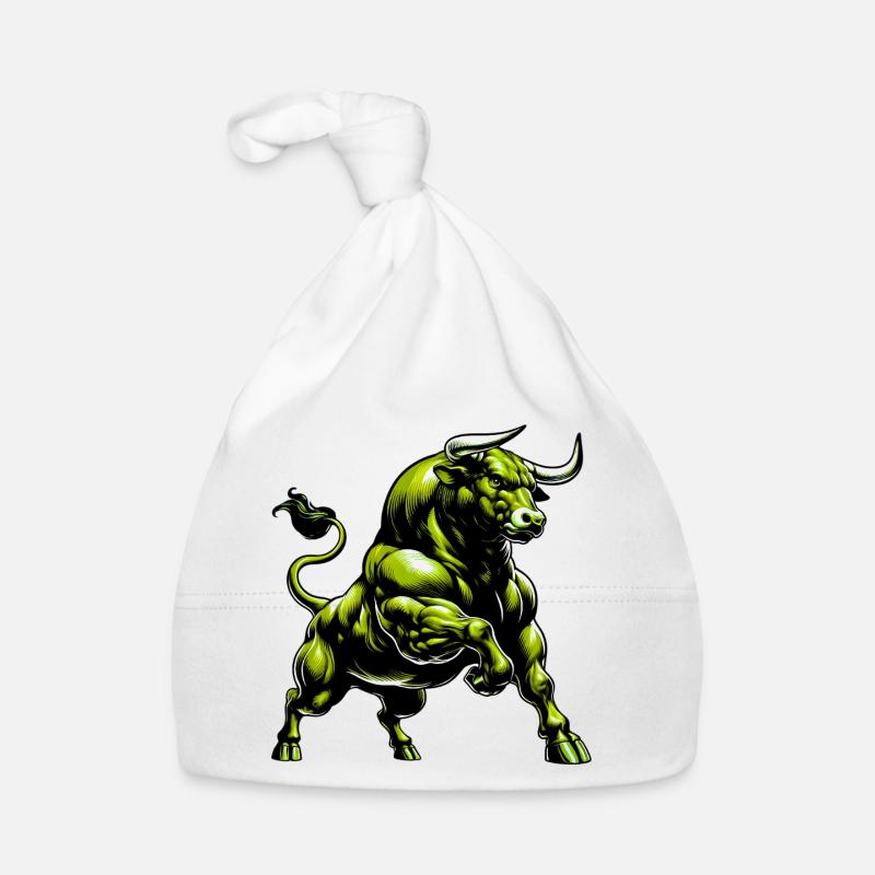 Stier Baby Bio-Mütze