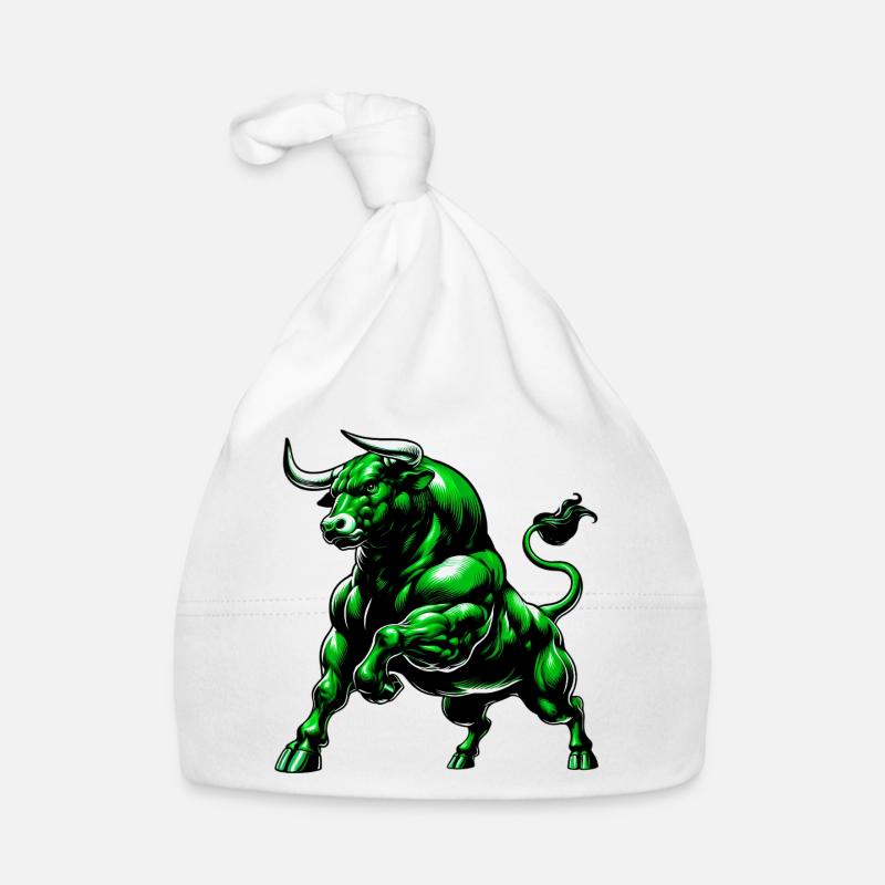 Stier Baby Bio-Mütze