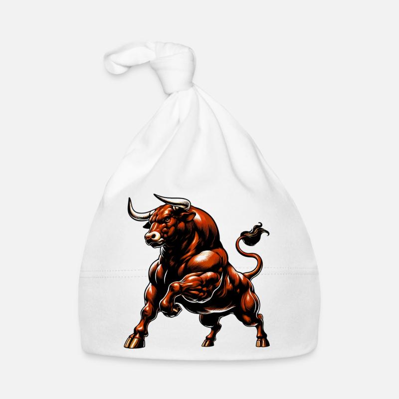 Bull Organic Baby Cap
