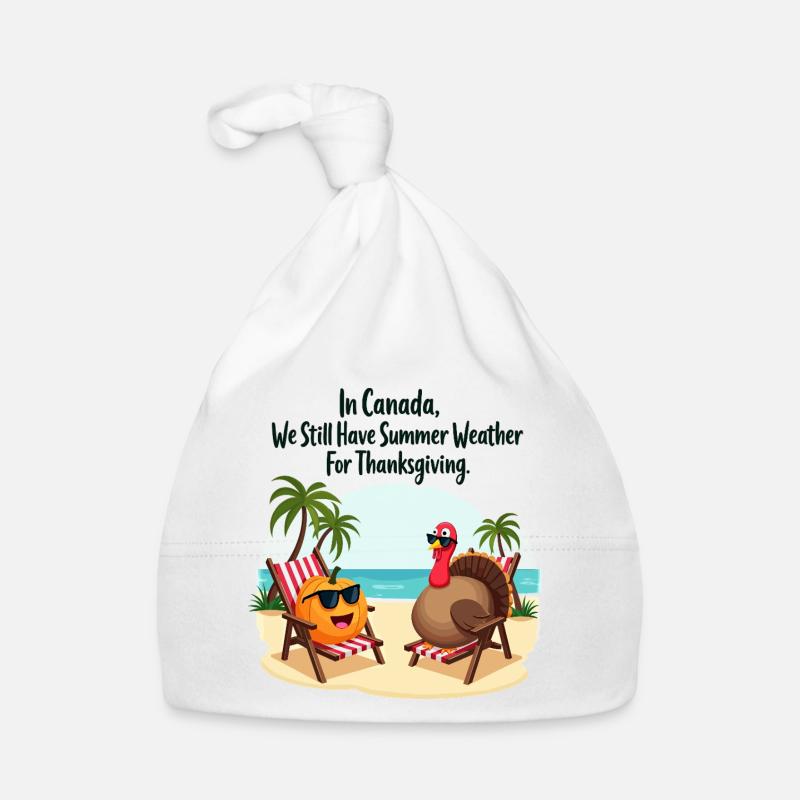 Summer in Canada Organic Baby Cap