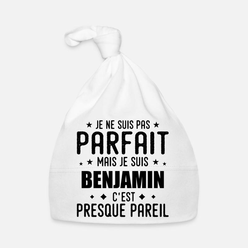 Benjamin : authentique, imparfait, top, perfection Bonnet bio Bébé