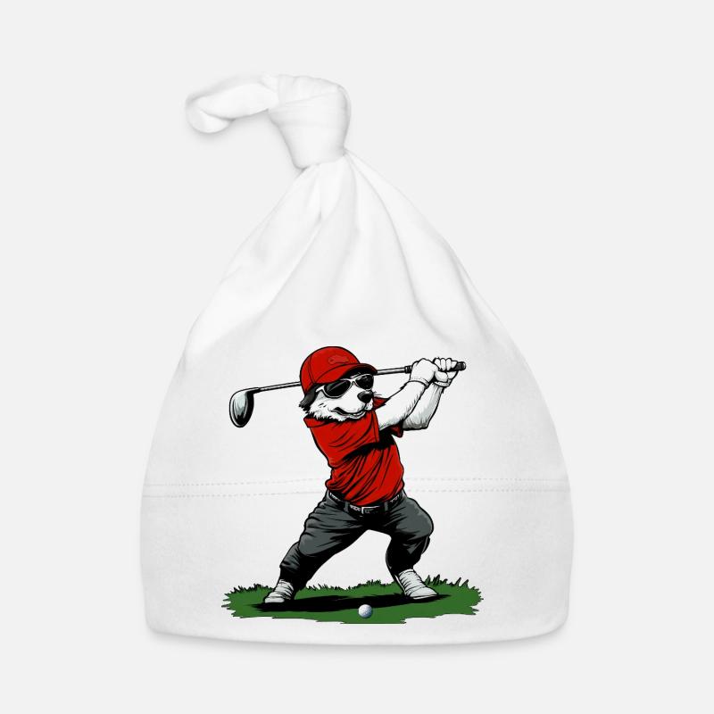 Hund Golf Baby Bio-Mütze