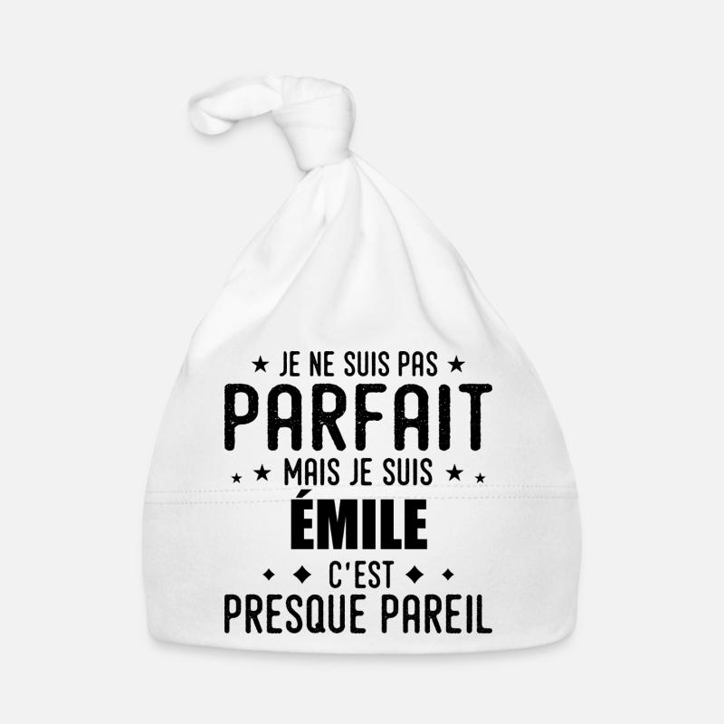 Emile: authentisch, unvollkommen, oberflächlich, perfekt Baby Bio-Mütze
