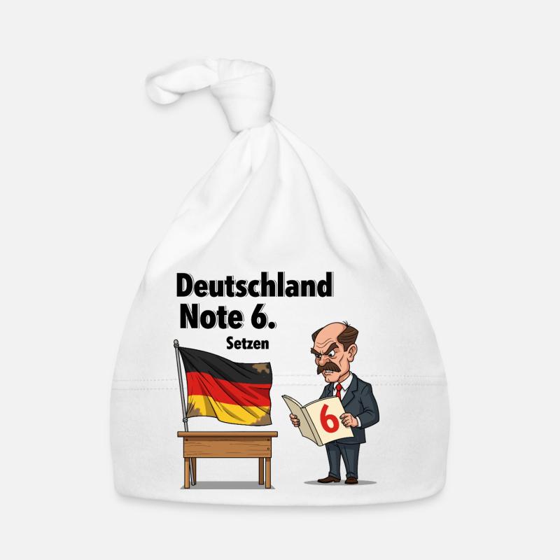 Deutschland Note 6 Baby Bio-Mütze