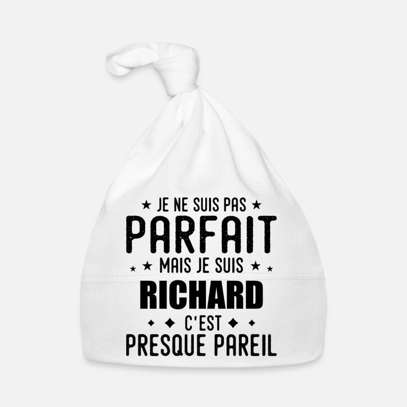 Richard : authentique, imparfait, top, perfection Bonnet bio Bébé