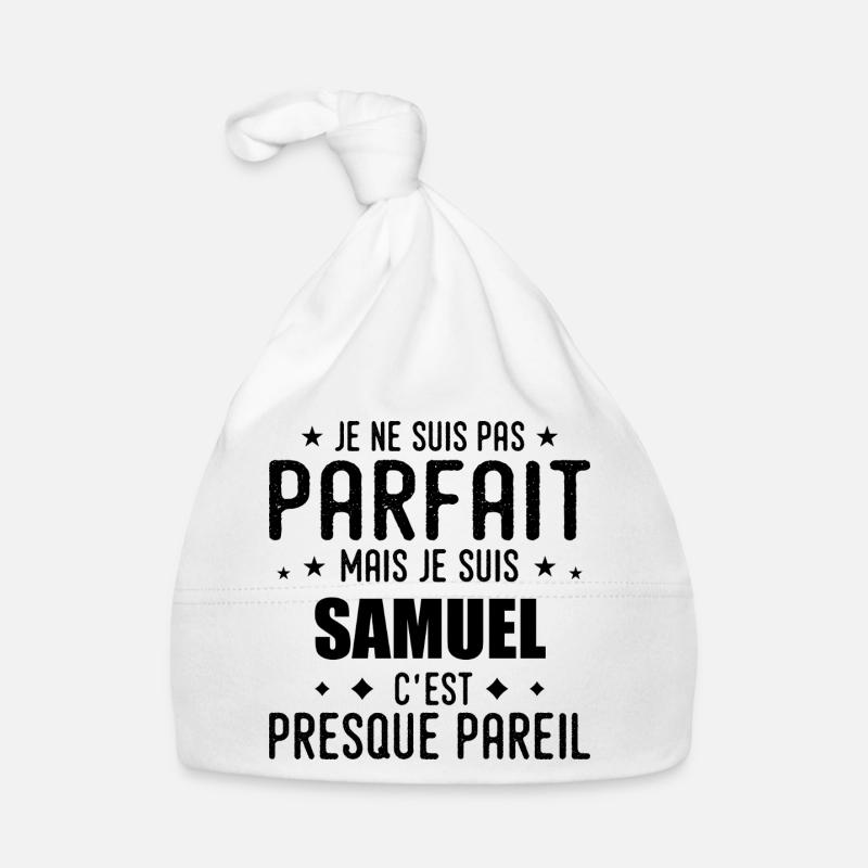 Samuel : authentique, imparfait, top, perfection Bonnet bio Bébé