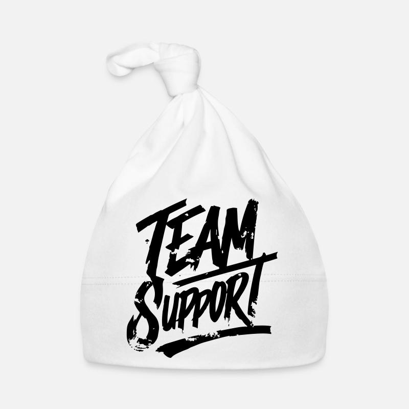 Team Support Association Organic Baby Cap