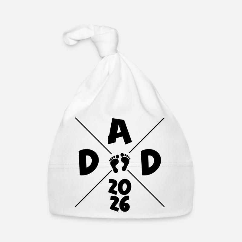 Dad 2026 Organic Baby Cap