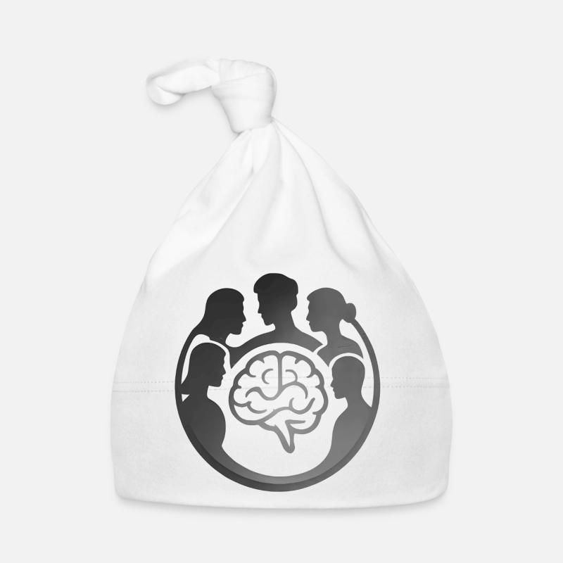 Community Brain Circle Organic Baby Cap