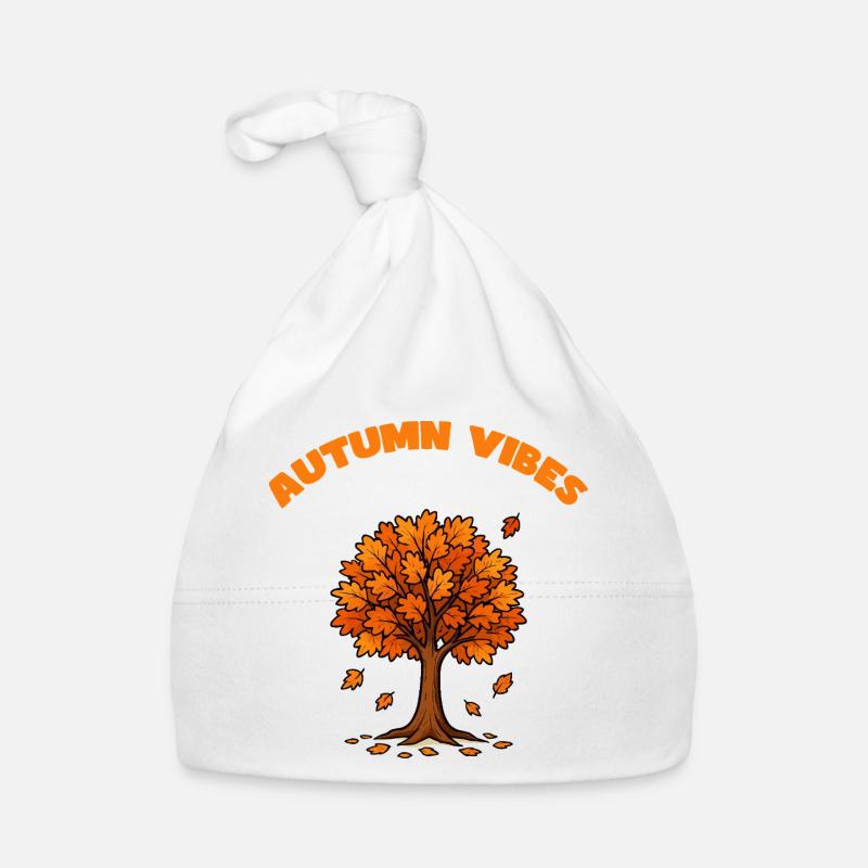 Herbstbaum Vibe  Baby Bio-Mütze