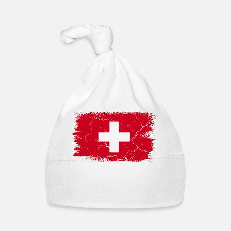 Zermatt - Bonnet bio Bébé - blanc