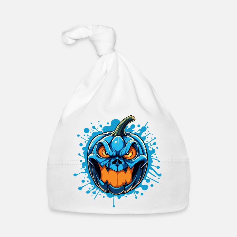 ANGRY PUMPKIN Organic Baby Cap