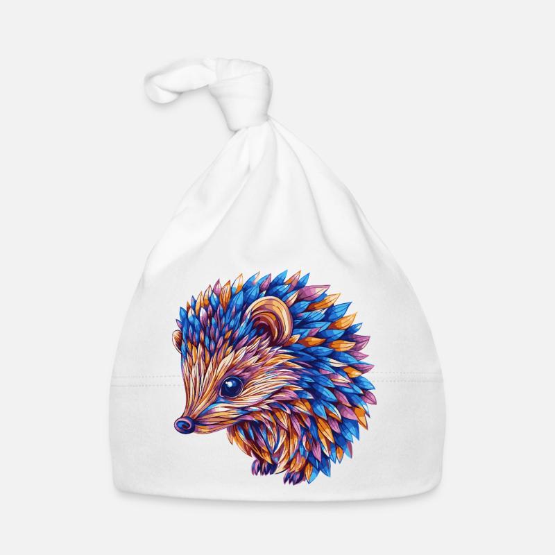 Igel Bunt Baby Bio-Mütze