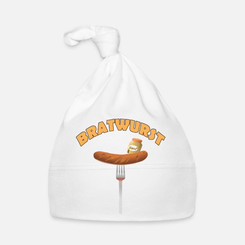 BRATWURST Baby Bio-Mütze