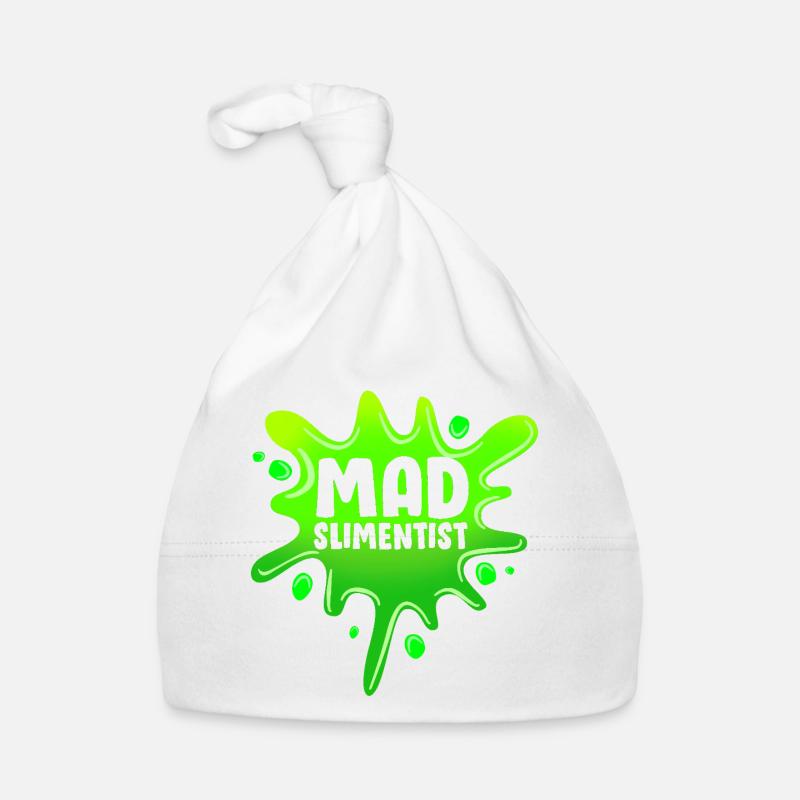 Slimy Slime Slime Organic Baby Cap