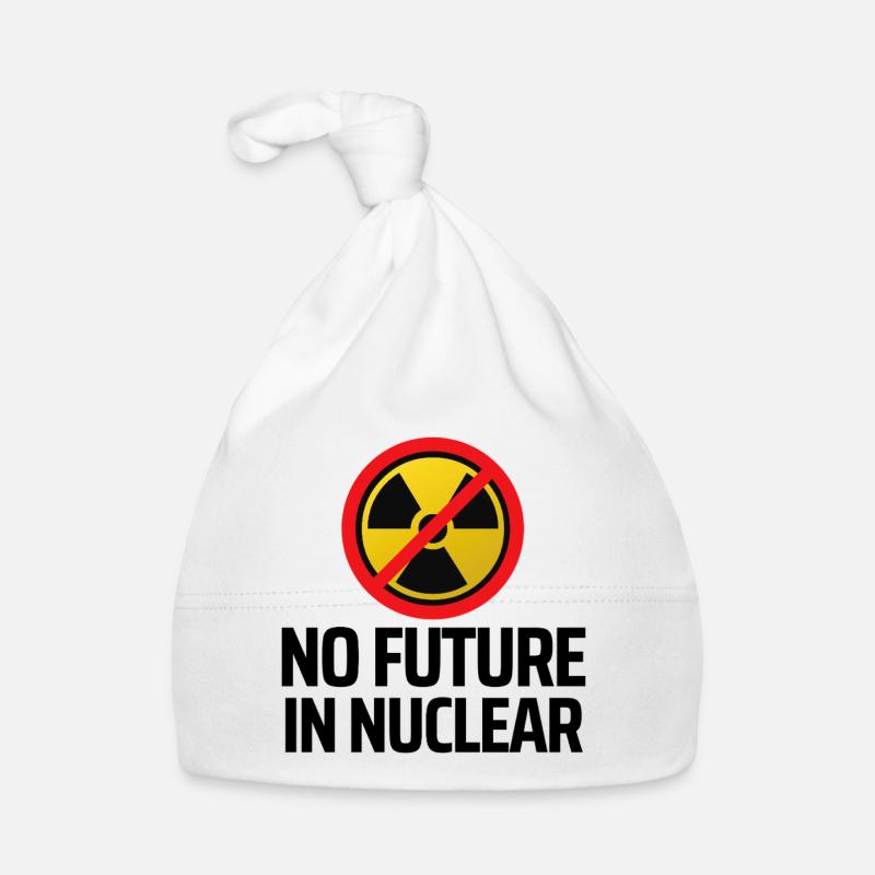 No nuclear power Organic Baby Cap