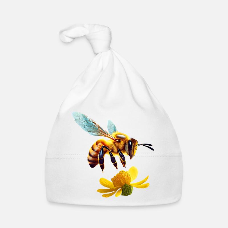 honeybee Organic Baby Cap