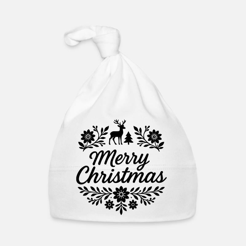 Christmas Organic Baby Cap