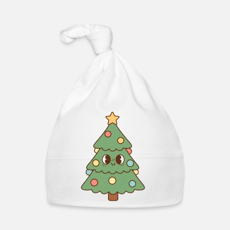Christmas tree Organic Baby Cap