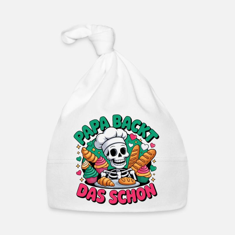 Dad bakes it nicely Organic Baby Cap
