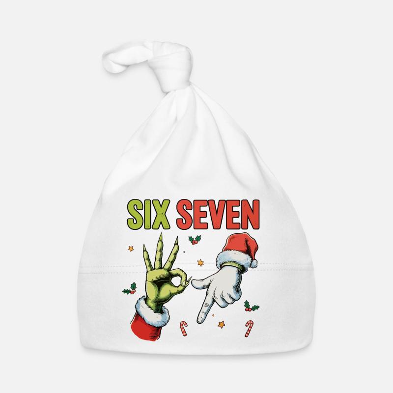 Six Seven Bruh Santa Baby Bio-Mütze