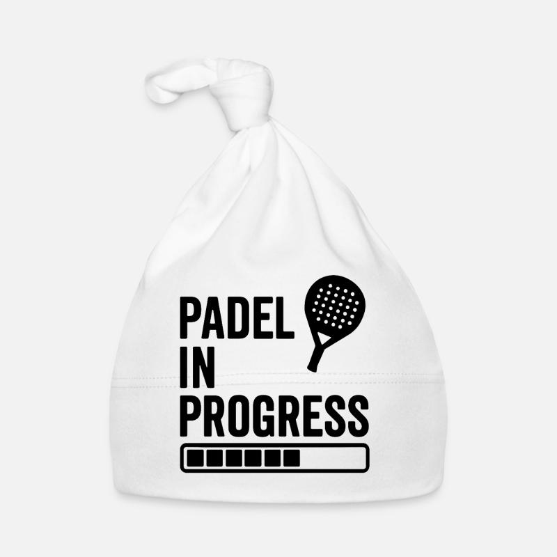 Padel en cours Bonnet bio Bébé