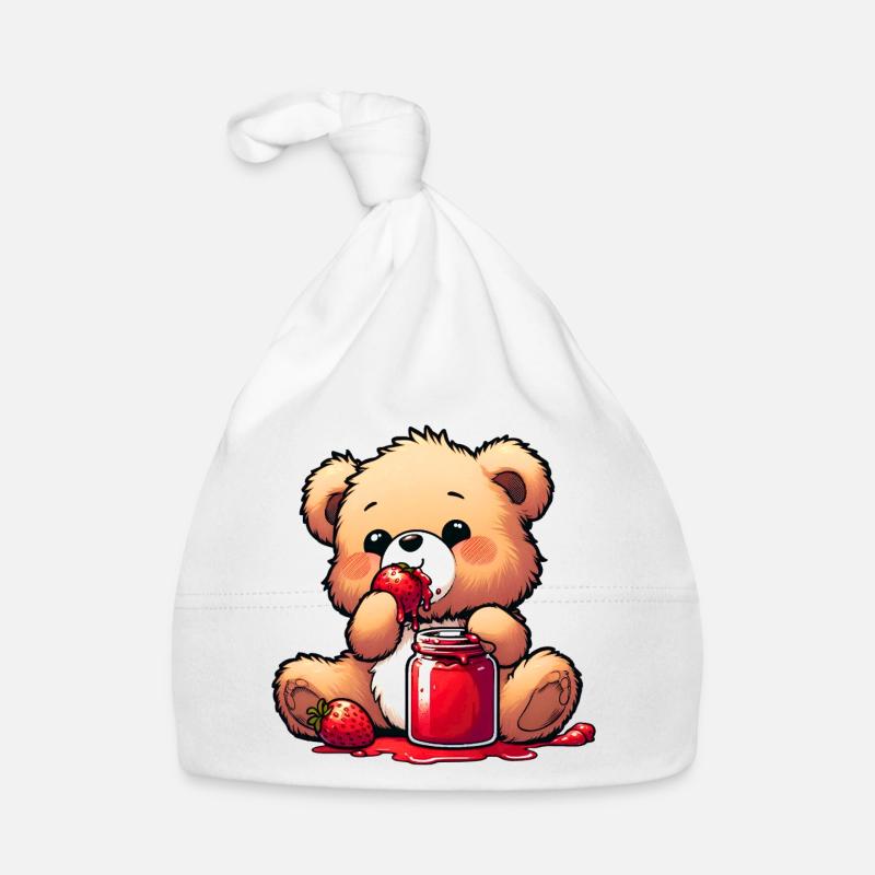 Bärchen Teddybär Bär Baby Bio-Mütze