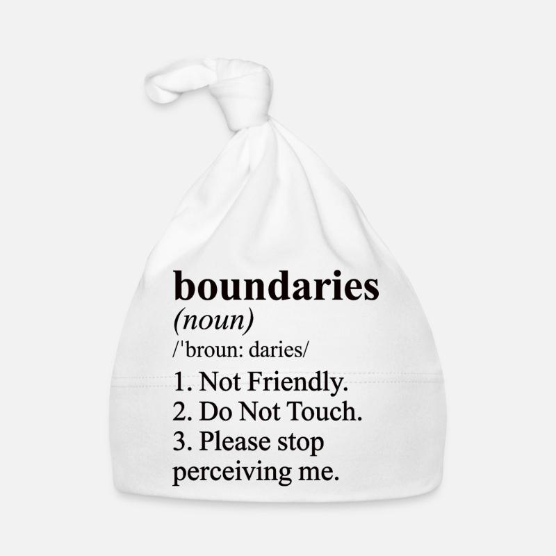 Not Friendly Funny Definition Meme Organic Baby Cap