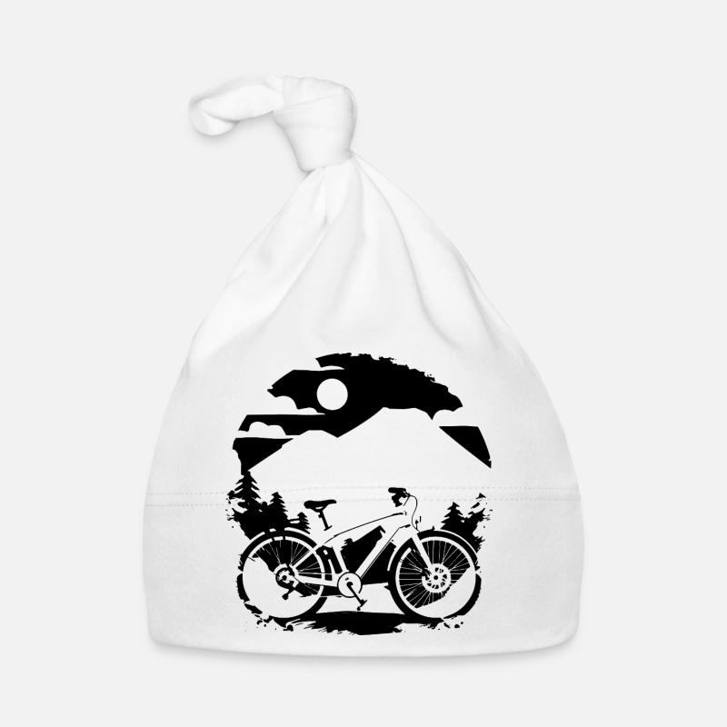 Croquis de VTT Bonnet bio Bébé