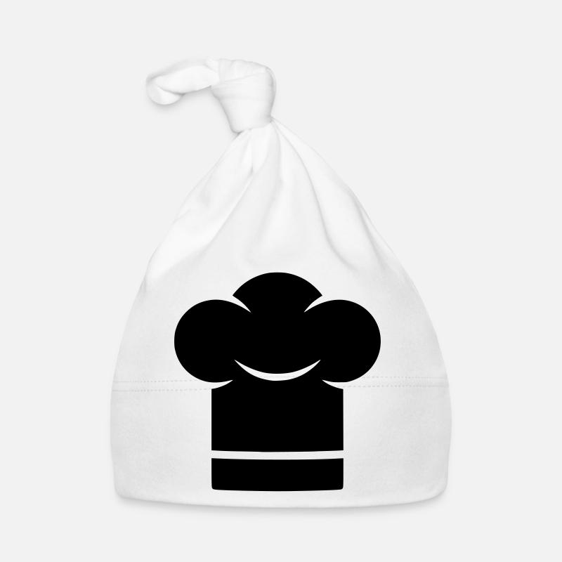 Chapeau de chef Silhouette du chapeau de chef Bonnet bio Bébé