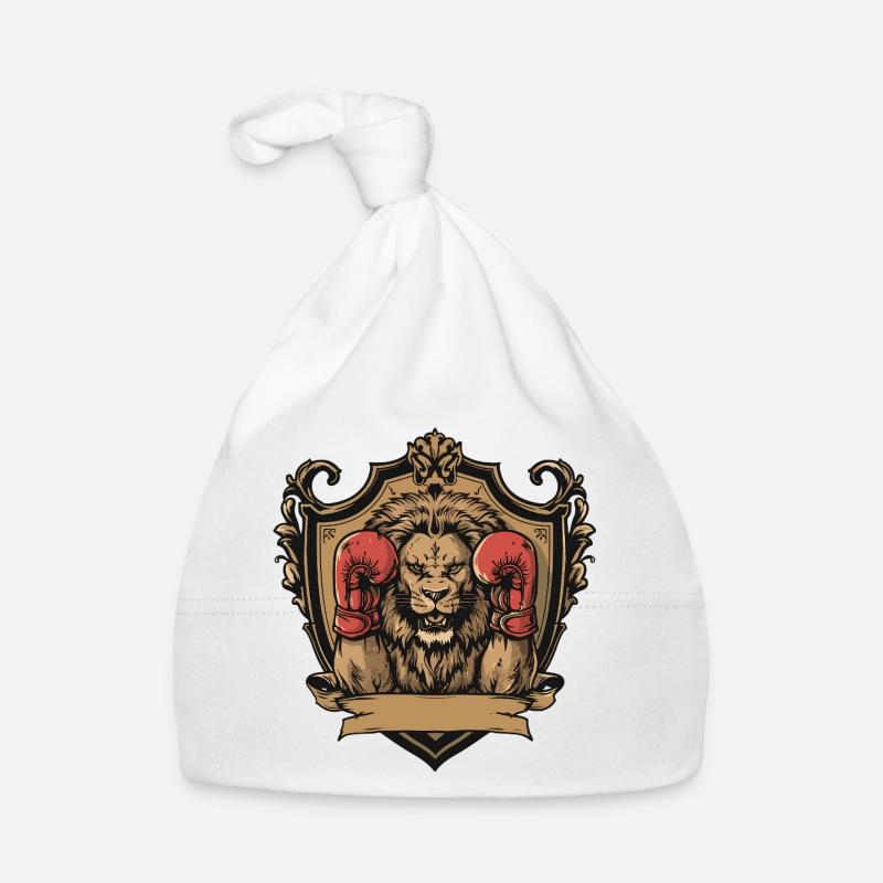 Löwe Boxer MMA Baby Bio-Mütze