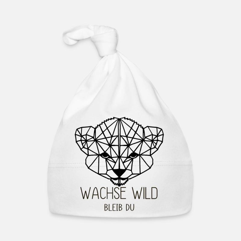 wachse wild. Bleib Du Baby Bio-Mütze