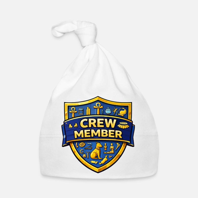 Crew Member Shield Emblem Baby Bio-Mütze