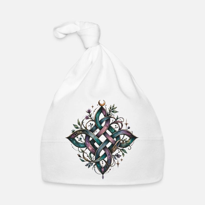 Witch's Knot Organic Baby Cap