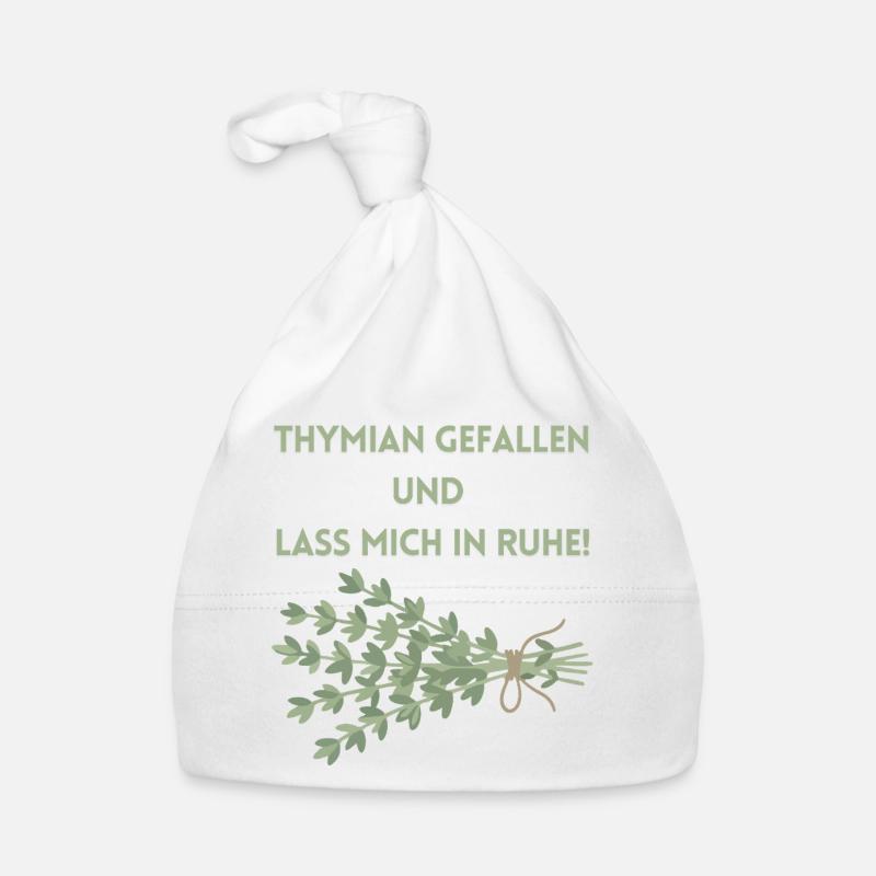 Thymian einen Gefallen und lass mich in Ruhe! Baby Bio-Mütze